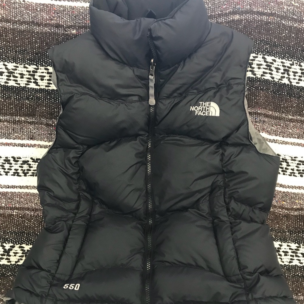 Sz Sm  Black Northface Vest.